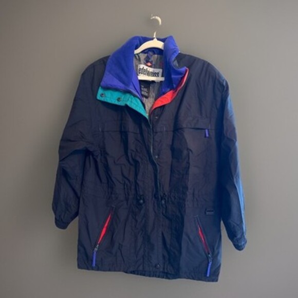 Edelweiss Women’s Vintage Ski Jacket Medium 80s 90s Retro Skiwear - Picture 1 of 6